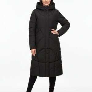 جاكيت حريمى طويل 2 بامب شتوى