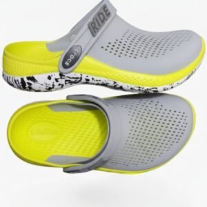 كروكس لايت رايت 360 مموه رمادى أصفر CROCS LITE RIDE 360 GRAY YELLOW