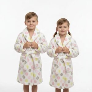 روب اطفال موهير قطن